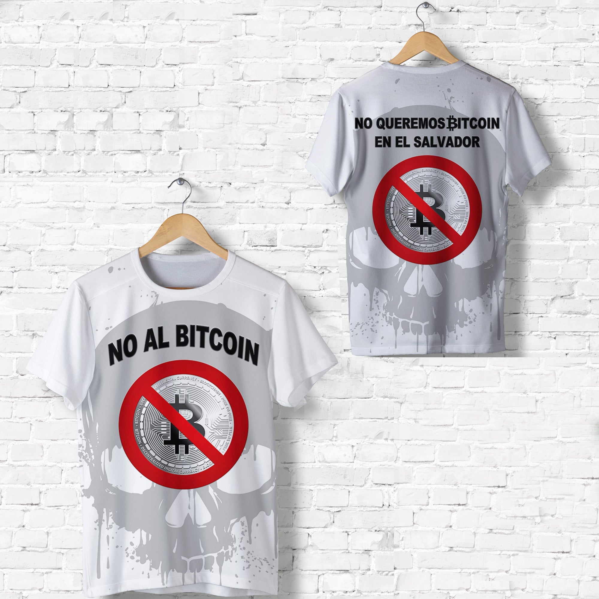 el-salvador-t-shirt-no-al-bitcoin-skull-style-white