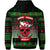 Skull Christmas Zip Hoodie Black LT8 - Wonder Print Shop