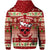 Skull Christmas Zip Hoodie Red LT8 - Wonder Print Shop