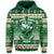 Skull Christmas Hoodie Green LT8 - Wonder Print Shop