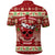 Skull Polo Shirt Christmas Red LT8 - Wonder Print Shop