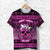 skull-christmas-t-shirt-pink