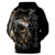 Native American Skull and Wolf All Over Hoodie v1 LT10 - Wonder Print Shop