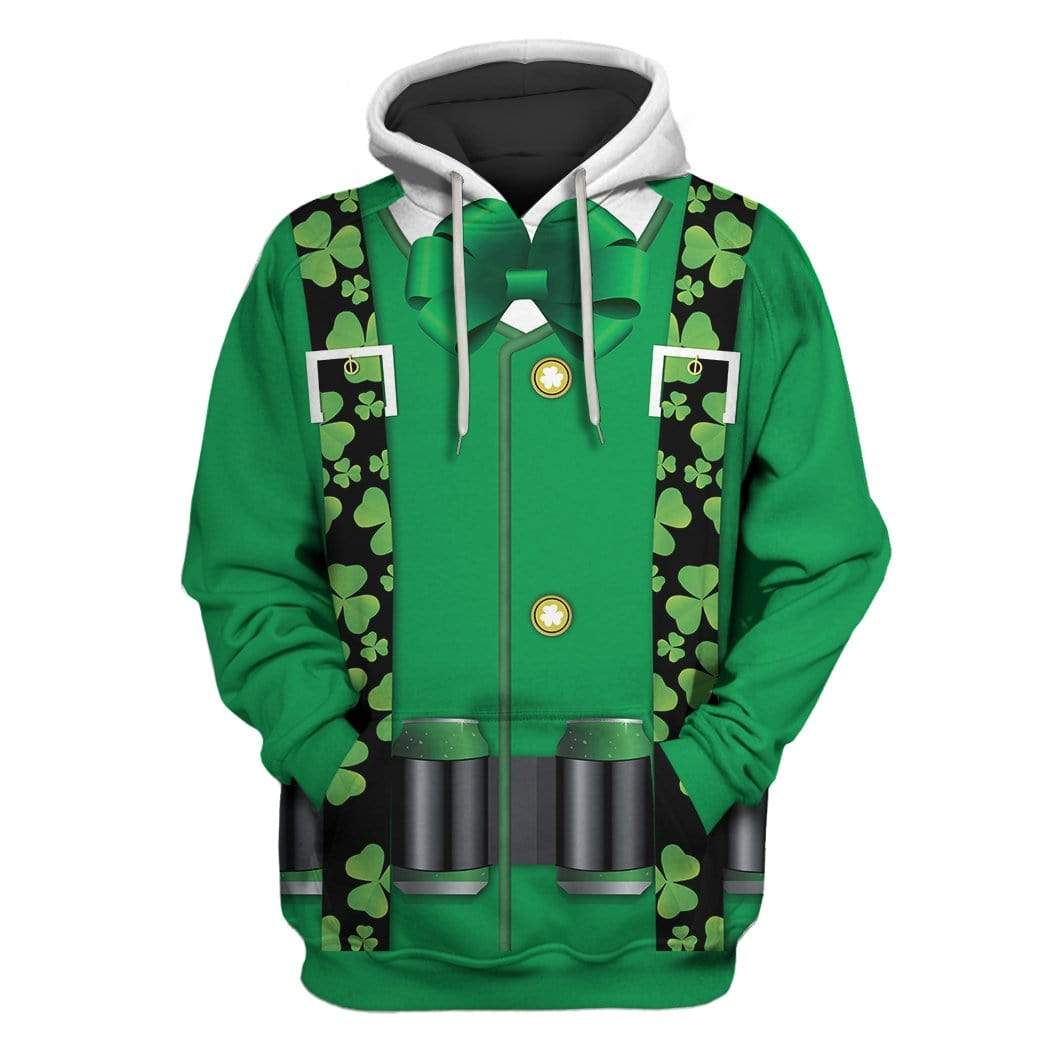 St Patricks Day Hoodie Costume LT8 - Wonder Print Shop