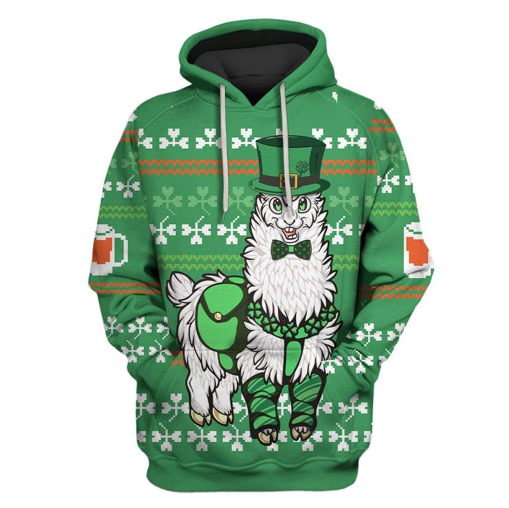 Apaca On St. Patricks Day Hoodie LT8 - Wonder Print Shop