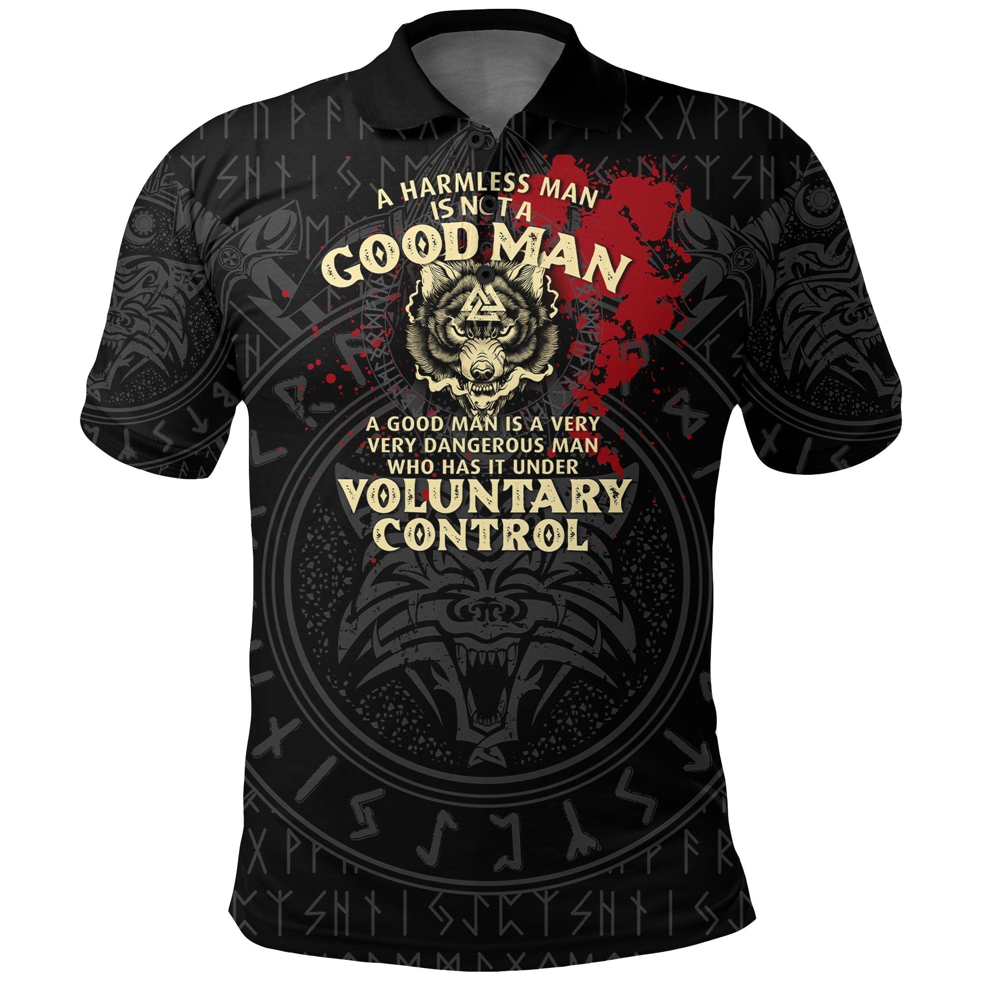 Viking Polo Shirt Good Man RLT12 - Wonder Print Shop