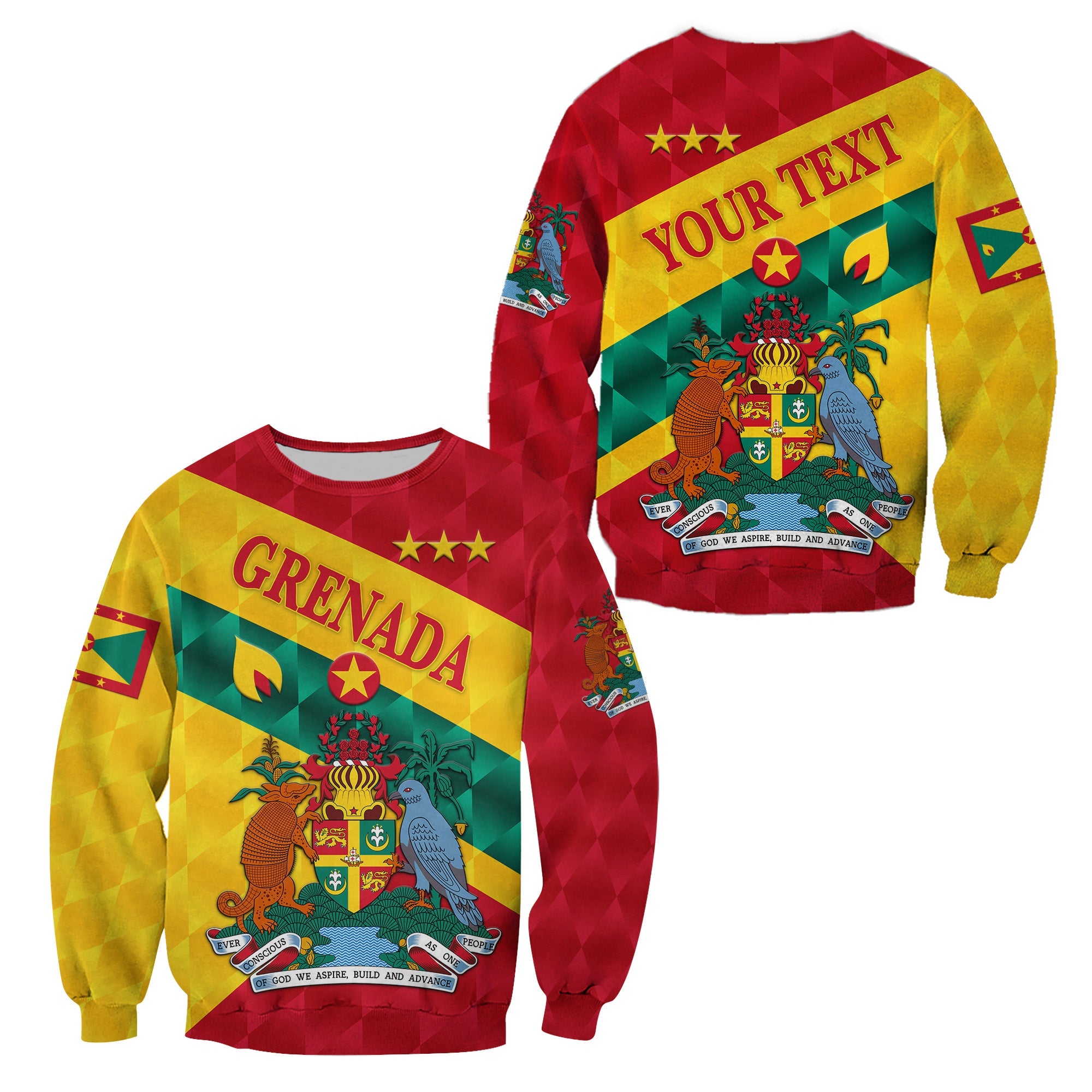 (Custom Personalised) Grenada Sweatshirt Sporty Style LT8 - Wonder Print Shop