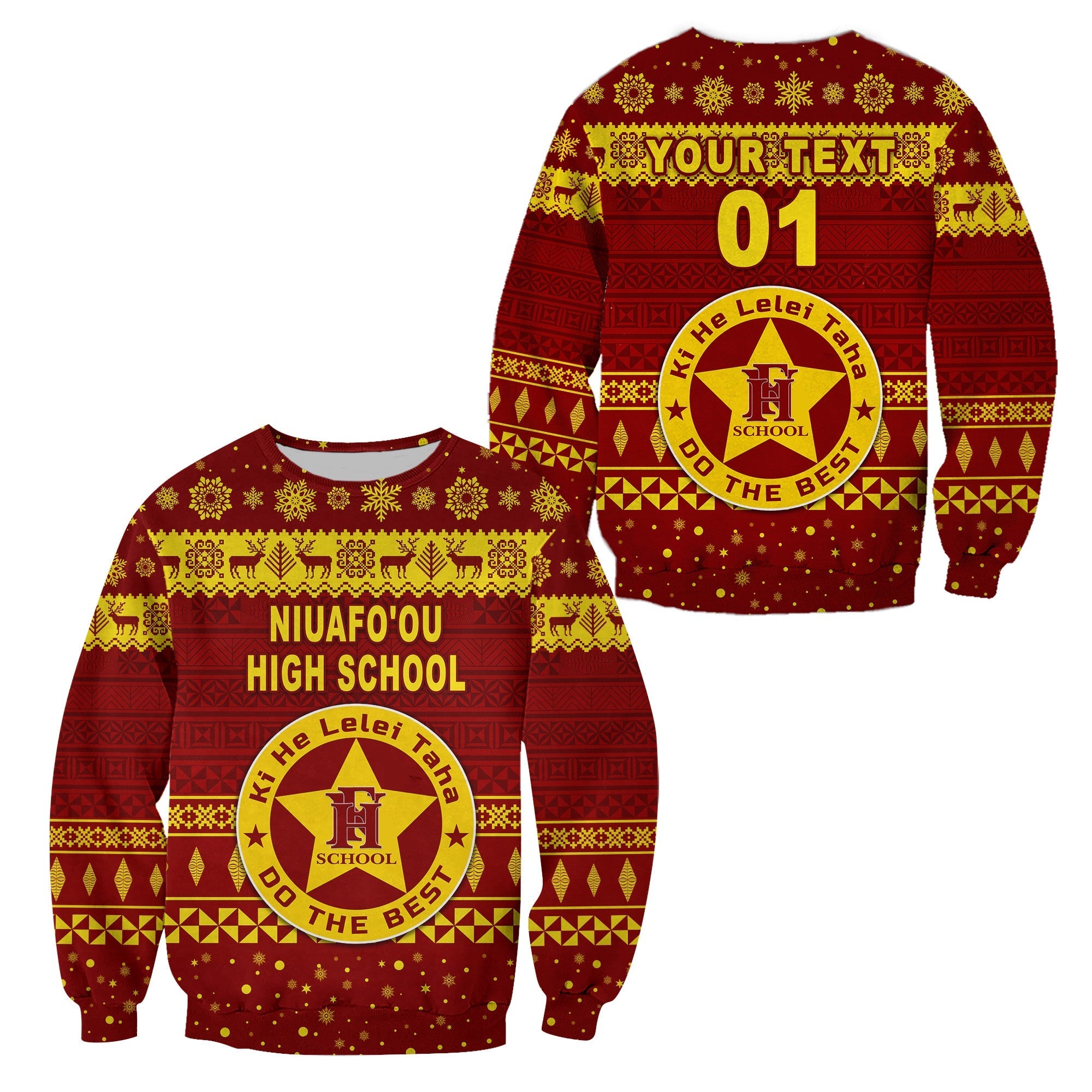 custom-personalised-niuafoou-high-school-christmas-sweatshirt-simple-style