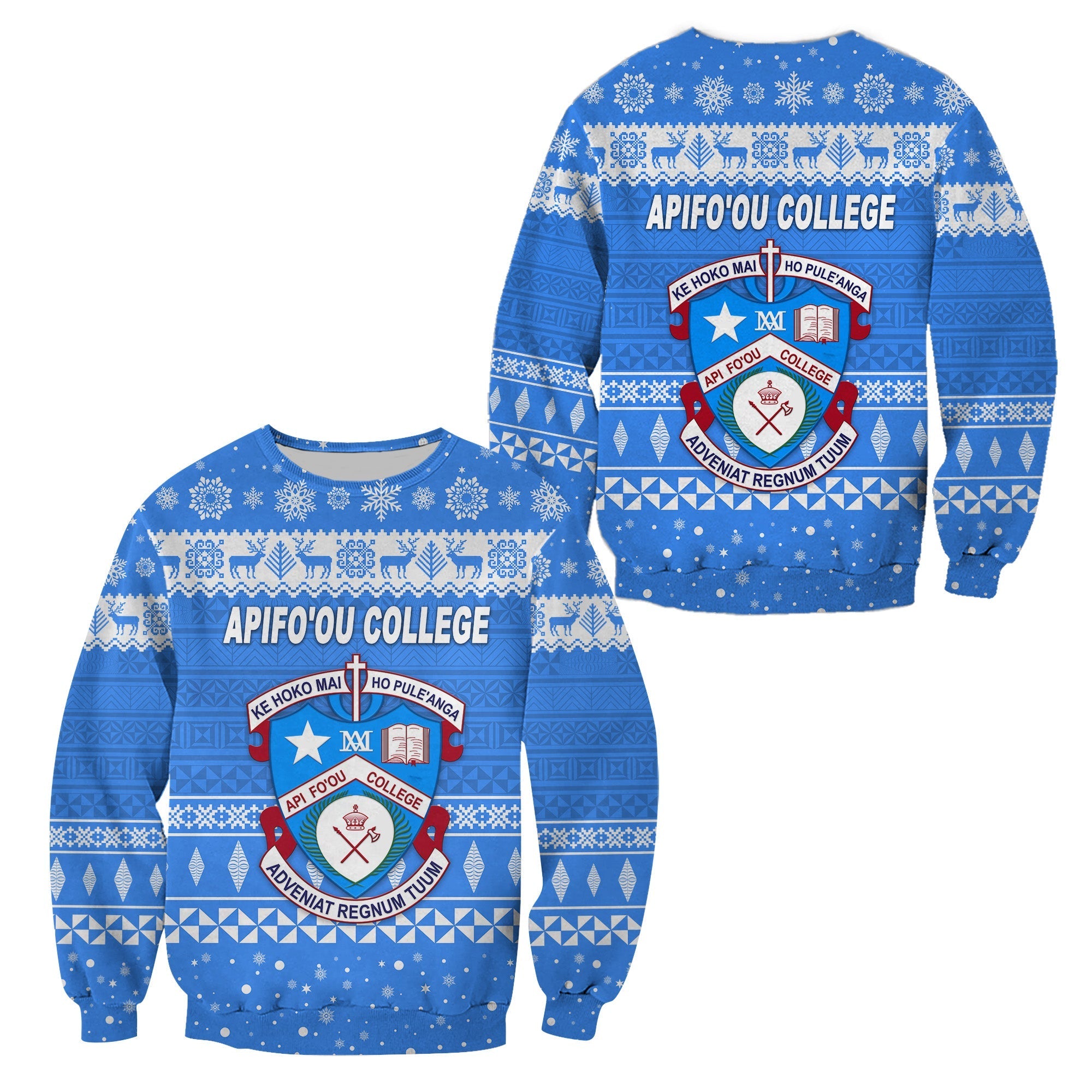 apifoou-college-christmas-sweatshirt-simple-style