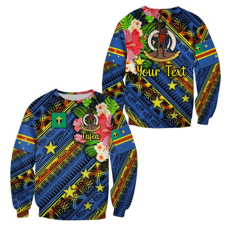 (Custom Personalised) Vanuatu Tafea Sweatshirt Independence Be Proud LT8 - Wonder Print Shop