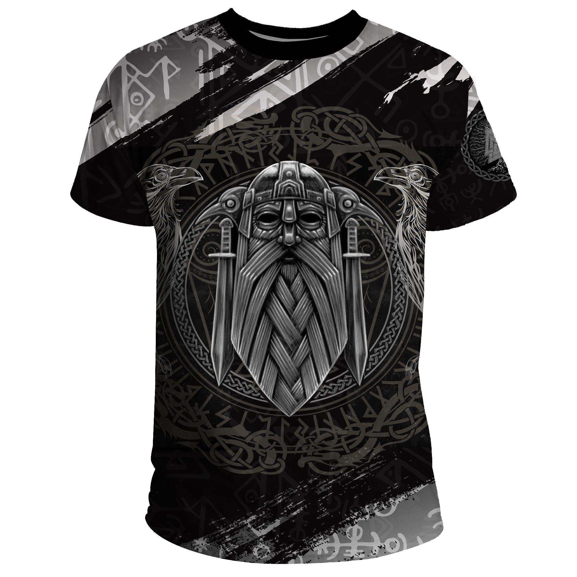 Viking Vikings T Shirt Odin God Of Asgard RLT12 - Wonder Print Shop