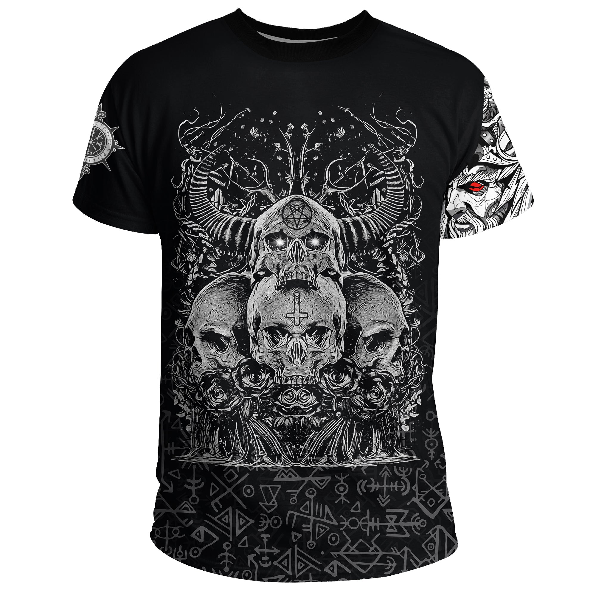 custom-viking-skull-honor-t-shirt