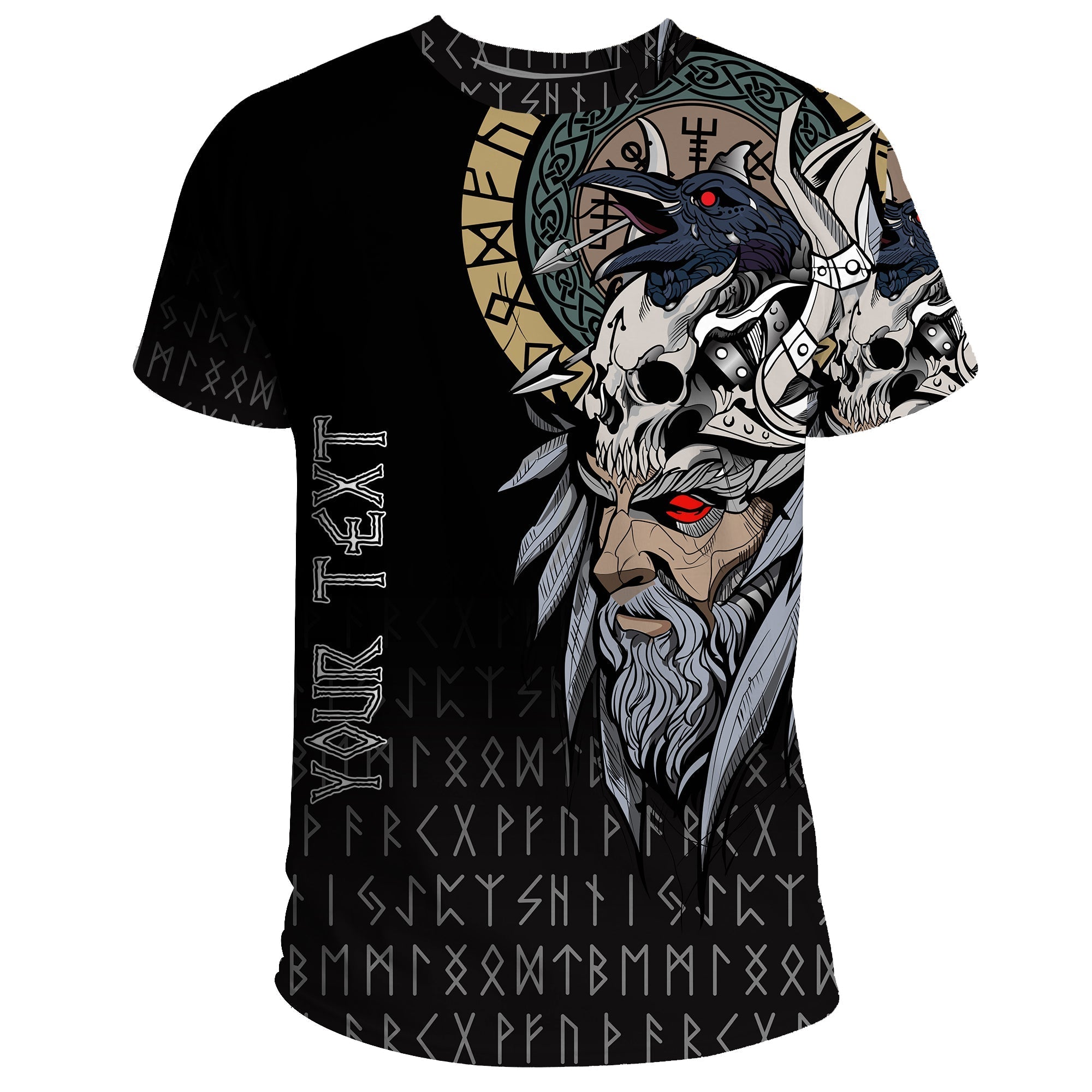 custom-viking-t-shirt-viking-odin-raven