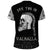 Viking T Shirt Raven and Skull RLT12 - Wonder Print Shop