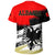 Albania T Shirt Albania Black Double Headed Eagle Flag New Collection - Wonder Print Shop