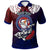 Hawaii Waianae High School Custom Polo Shirt Waianae High School Polynesian Pattern LT10 - Wonder Print Shop