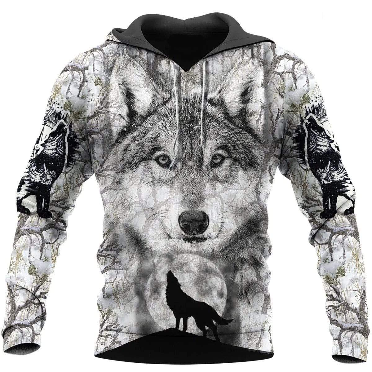 Viking Clothing The Age Of Wolves Hoodie RLT12 - Wonder Print Shop