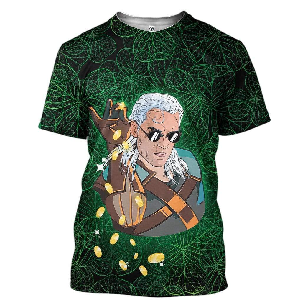 St Patrick's Day Toss A Coin On T Shirt LT8 - Wonder Print Shop