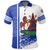 African Golf Shirts Lesotho Quarter Style Polo Shirt - Wonder Print Shop