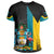 Bahamas Flag Coat Of Arm T Shirt - Wonder Print Shop