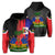 Haiti Flag Coat Of Arm Hoodie (Zip Up) - Wonder Print Shop