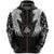 Viking Zip Hoodie - Muninn Tattoo RLT12 - Wonder Print Shop