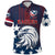 USA Rugby Polo Shirt Original Vibes Blue LT8 - Wonder Print Shop