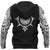 Viking Hoodie Tattoo All Over Print Black (Zip) RLT12 - Wonder Print Shop