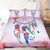 Pink and Sky Blue Feather Dreamcatcher Native American Bedding Set LT10 - Wonder Print Shop