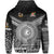 Custom Vanuatu And Fiji Zip Hoodie Together Black LT8 - Wonder Print Shop