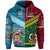 Vanuatu Fiji Hoodie Together Bright Color LT8 - Wonder Print Shop