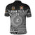 Custom Vanuatu Fiji Polo Shirt Together Black, Custom Text And Number LT8 - Wonder Print Shop