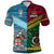 Vanuatu Fiji Polo Shirt Together Bright Color LT8 - Wonder Print Shop