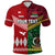 Custom Vanuatu Tonga Polo Shirt Polynesian Together Bright Red LT8 - Wonder Print Shop