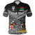 Custom Vanuatu Fiji Polo Shirt Together Black LT8 - Wonder Print Shop