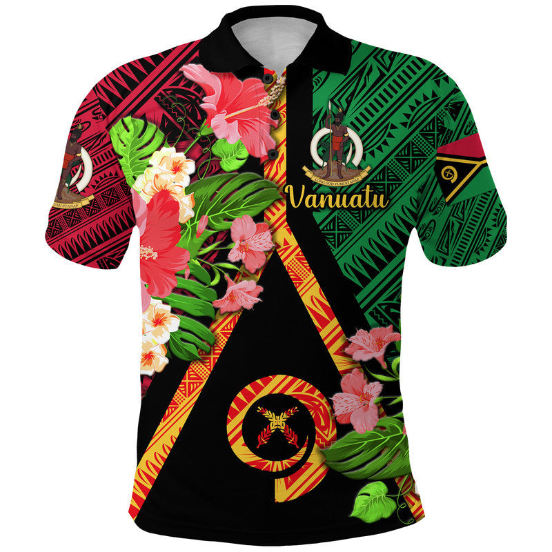 Custom Vanuatu Polo Shirt Independence Be Proud Vanuatu Flag LT8 - Wonder Print Shop