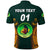 Custom Papua New Guinea Waghi Tumbes Polo Shirt Rugby Green, Custom Text And Number LT8 - Wonder Print Shop