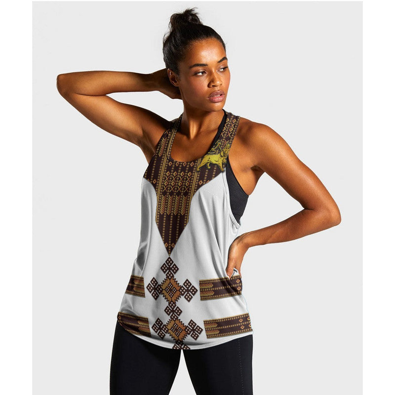 ethiopia-women-racerback-tank-ethiopian-lion-of-judah-tibeb-vibes-white