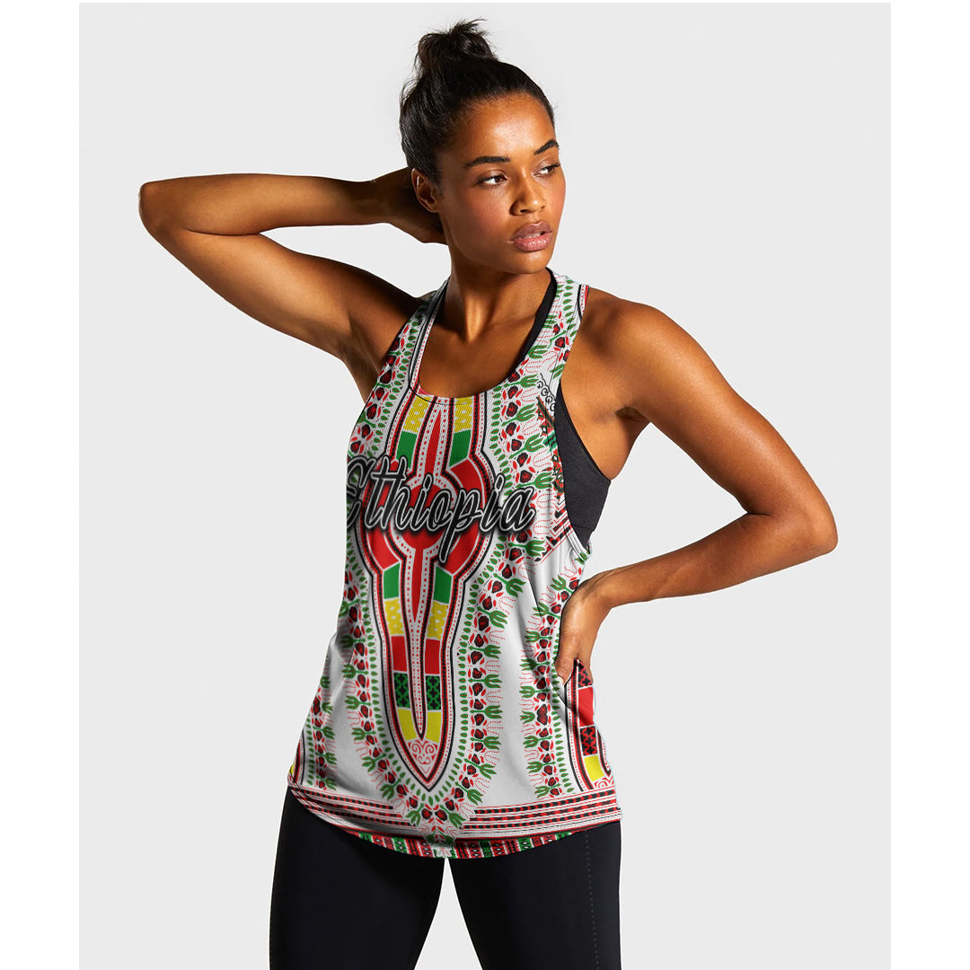 ethiopia-women-racerback-tanks-dashiki-white-style