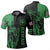 Hawaii King Polynesian Polo Shirt Lawla Style Green - Wonder Print Shop