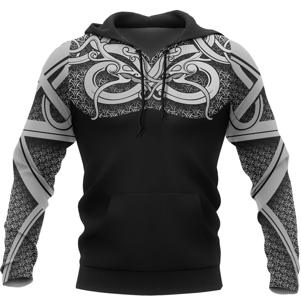 Viking Hoodie Best Viking Tattoo RLT12 - Wonder Print Shop