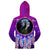 Violet Dreamcatcher Wolf Native American All Over Zipper Hoodie LT10 - Wonder Print Shop