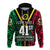 (Thompson) Vanuatu Independence Anniversary Zip Up Hoodie LT4 - Wonder Print Shop