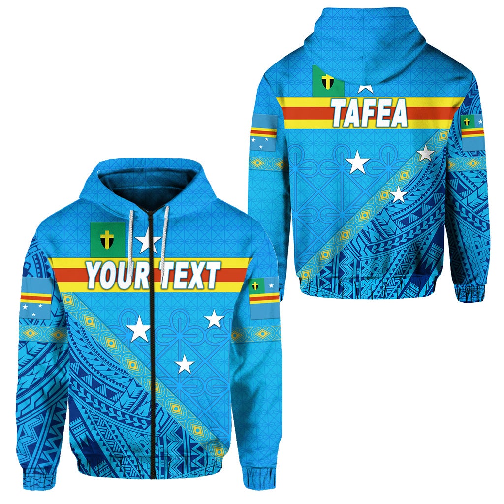 Custom Tafea Province Zip Hoodie Vanuatu Pattern Unique Style LT8 - Wonder Print Shop