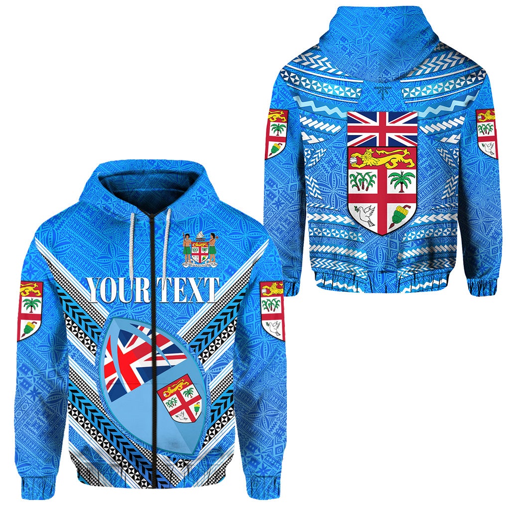 Custom Fiji Day Zip Hoodie Creative Style LT8 - Wonder Print Shop