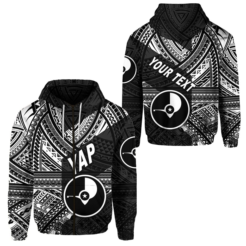 Custom FSM Yap Zip Hoodie Original Style Black LT8 - Wonder Print Shop