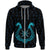 Viking Zip Hoodie, Aegishjalmur Helm Of Awe Blue Edition RLT12 - Wonder Print Shop