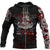 Viking Odin Viking Zip Hoodie Blood RLT12 - Wonder Print Shop