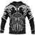 Viking Zip Hoodie - Njord and Dragon Tattoo RLT12 - Wonder Print Shop